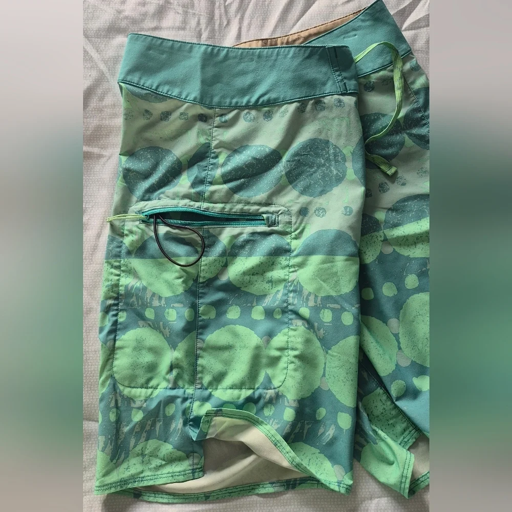 Patagonia Green Swim Shorts for Men